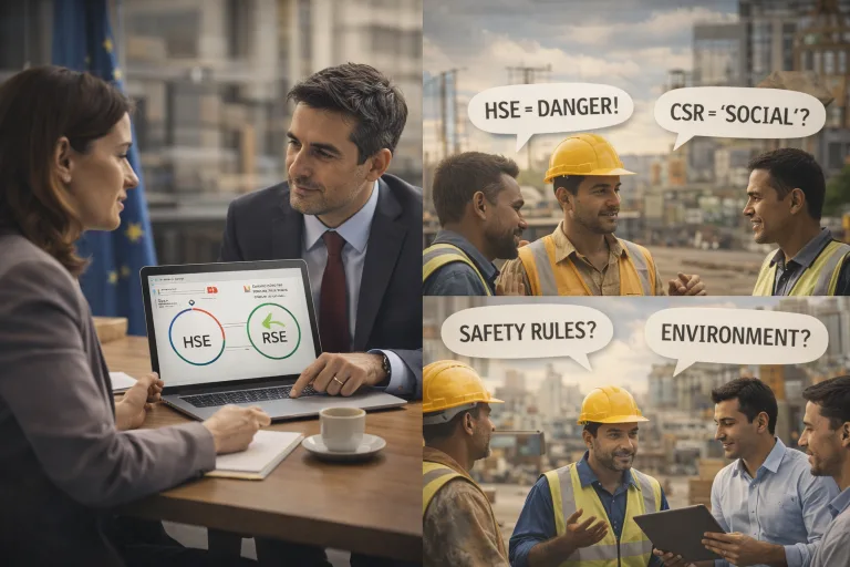 HSE et RSE — différences de perception entre la France, l'Europe et d'autres régions du monde