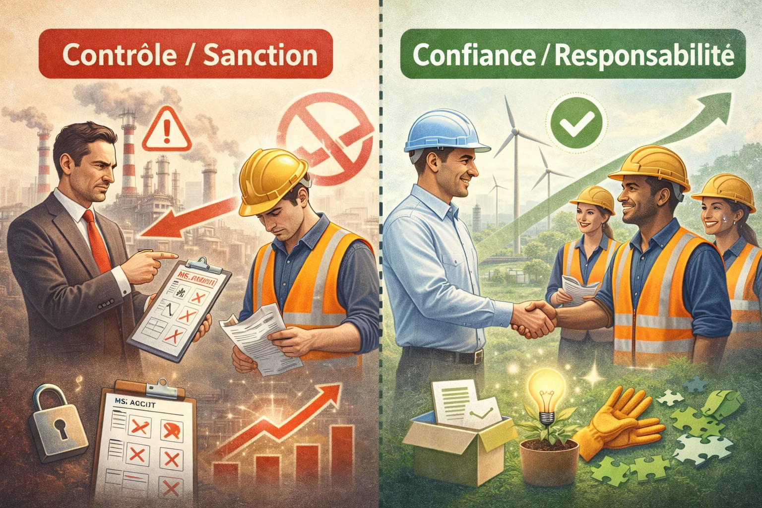 Culture HSE fondée sur la confiance et la responsabilité partagée